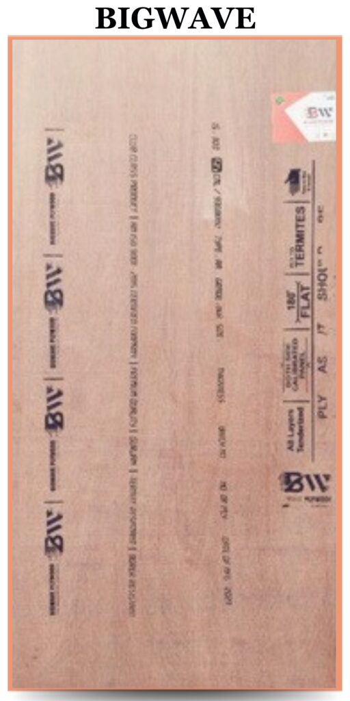 Bigwave plywood 18mm